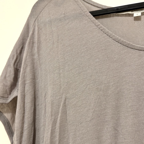 Monk & Lou Grey Oversized Lightweight Top - Picture 6 of 6
